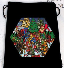 Baron of Dice - Winter Rumble Premium Dice Bag