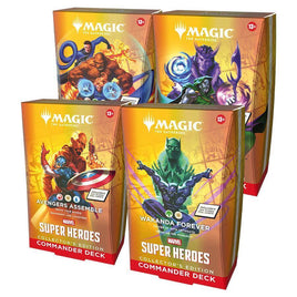 MTG - Marvel Super Heroes Collector Commander Deck Set (Unopened Box)