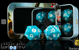 Baron of Dice - Infinity: PanOceania Official Dice Set