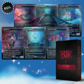 MTG - Secret Lair x Transformers Optimus Prime vs Megatron - Traditional Foil Edition