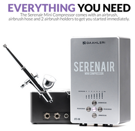 Gaahleri - Serenair GTS-06 Compressor and Airbrush Kit