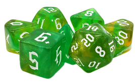 Old School Dice - Galaxy: Fairy Lights RPG Dice Set