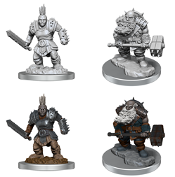 WizKids 90421 - D&D Nolzur's Marvelous Miniatures - Duergar Fighters