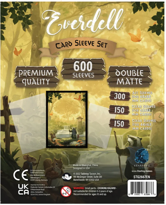 everdell card sleeve size Set Colour:Grey Ours are 60 Magic Set Ninetales (Everyday Wonders 9)