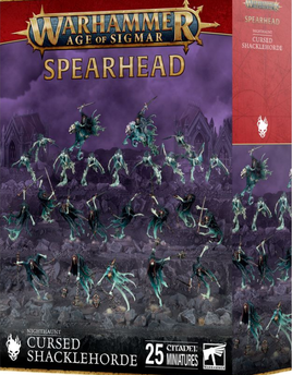 Warhammer Age of Sigmar - Nighthaunt - Cursed Shacklehorde - Spearhead