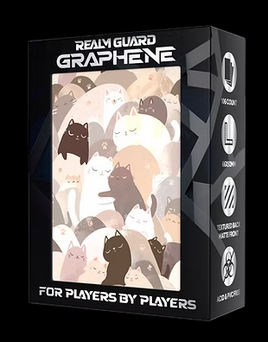 Realm Guard - Pastel Cats Graphene Matte Sleeves 100+ Count