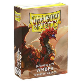 Dragon Shield - Small Sleeves - Matte Amber 60ct
