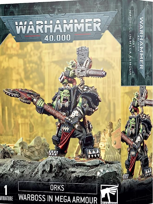 Warhammer 40k - Orks - Warboss in Mega Armor