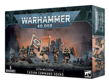 Load image into Gallery viewer, Warhammer 40k - Astra Militarum - Cadian Command Squad