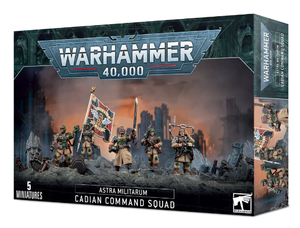 Warhammer 40k - Astra Militarum - Cadian Command Squad