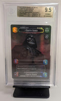 Graded Star Wars Unlimited - Darth Vader Victor Squadron Leader #1002 Showcase Beckett 9.5 GEM MINT