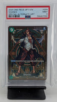 Graded One Piece - Shanks Special Alt Art OP11 #004 PSA 9 MINT