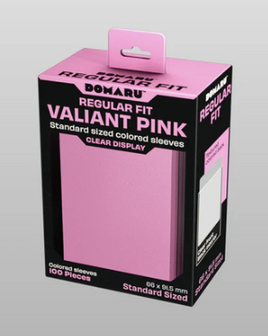 Gatherers Tavern - Domaru Valiant Pink Sleeves (100 Count)
