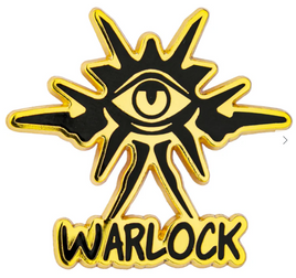 Hymgho Enamel Pin - Class Pin Warlock