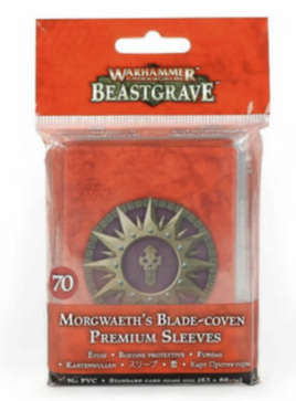 Warhammer Underworlds - Beastgrave - Morgwaeth's Blade-Coven Sleeves 70ct