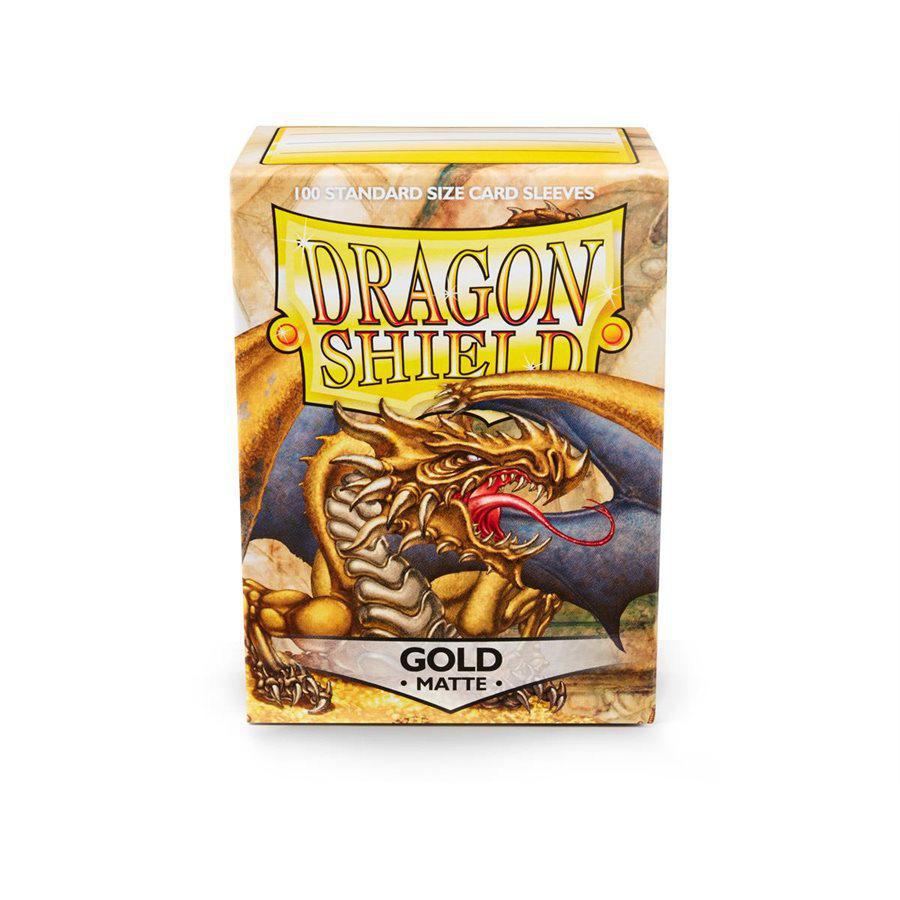 Dragon Shield - Standard Sleeves - Matte Gold 100ct