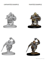 WizKids 72617 - D&D Nolzur's Marvelous Miniatures - Female Dwarf Fighter