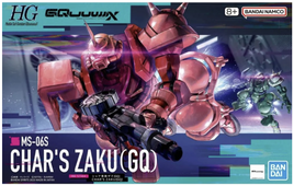 Bandai - Mobile Suit Gundam GQuuuuuux - MS-06S Char's Zaku (GQ) HG 1/144 Scale Model