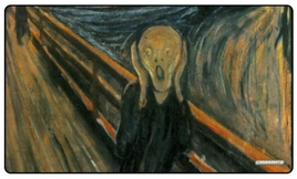GameHead - Scream Stitched Edge Playmat