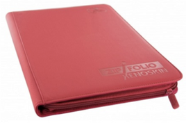 Ultimate Guard - 9-Pocket ZipFolio Xenoskin - Red 360 Capacity