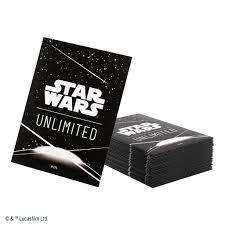 Gamegenic - Star Wars Unlimited Card Back White Sleeves 60+1 Count