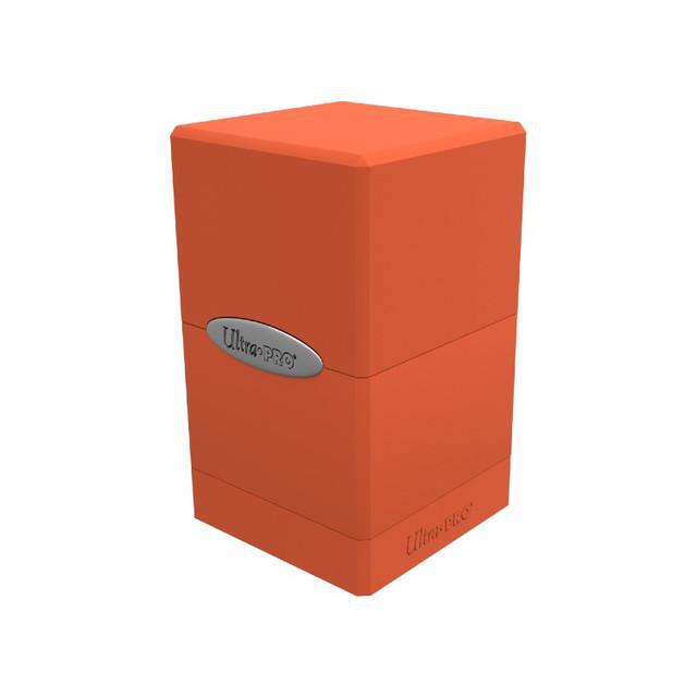 Ultra Pro - Deck Box - Satin Tower - Pumpkin Orange