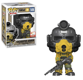 Funko Pop! - Fallout 76 - Excavator Armor Viny Figure #506 E3 2019 Limited Edition