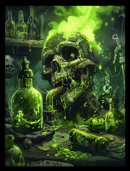 Realm Guard - Art Sleeves - Toxic Poison V2