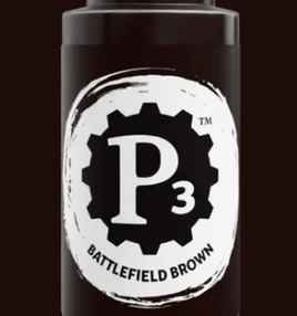 P3 Paints - Battlefield Brown 18ml