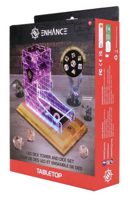 Enhance - LED Dice Tower & Dice Set