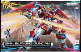 Bandai - Gundam Build Shin Burning Gundam 1/144 Scale HG Model Kit