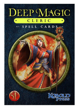 Kobold Press - Deep Magic - Cleric Spell Cards