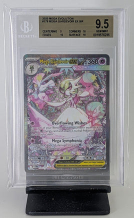 Graded Pokemon - Mega Gardevoir ex SIR #178 Beckett 9.5 GEM MINT