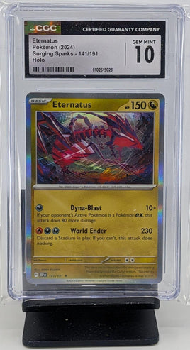 Graded Pokemon - Eternatus Holo $141 CGC 10 GEM MINT
