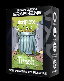 Realm Guard - Complete Trash Graphene Matte Art Sleeves 100+ Count