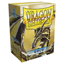 Load image into Gallery viewer, Dragon Shield - Standard Sleeves - Classic Gold 100ct