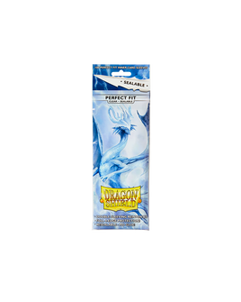 Dragon Shield - Inner Sleeves - Standard Perfect Fit Sealable Top Load 100ct - Clear