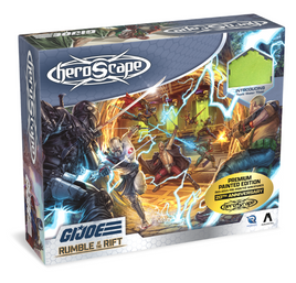 HeroScape GI Joe - Rumble at the Rift 2-Player Battle Box PAINTED