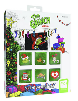 The OP - The Grinch Premium d6 Dice Set