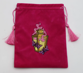 Foam Brain Games - Moonlit Lantern (Pink) Dice Bag