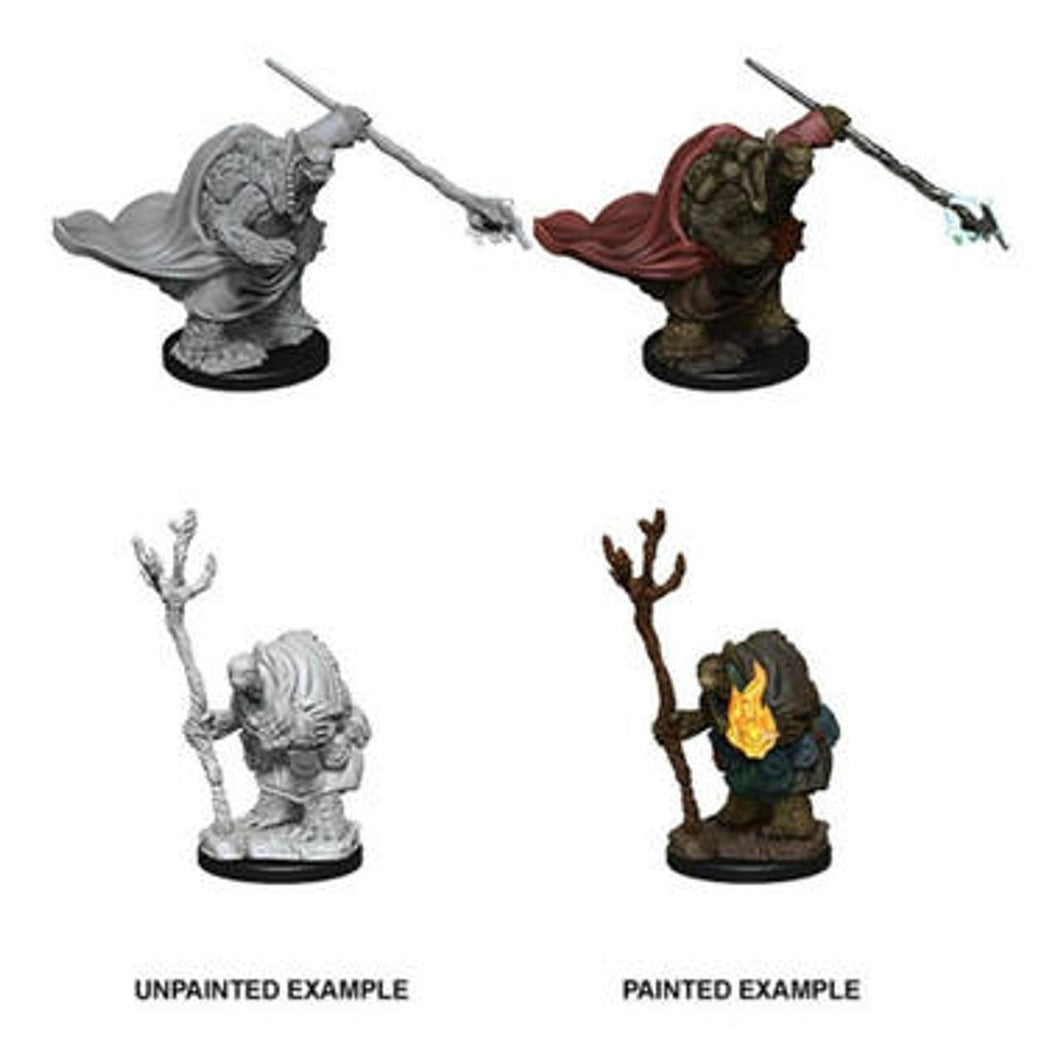 D&D - Nolzur's Marvelous Miniatures - Tortle Adventurers Unpainted Minis 2pc