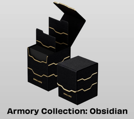 Gatherers Tavern - Domaru Armory Vertex Obsidian Deck Box 100+