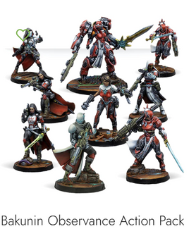 Infinity - Nomads: Bakunin Observance Action Pack
