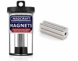 Magcraft - Rare Earth Disc Magnets 1/4 x 1/16 80ct