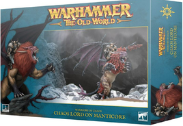 Warhammer The Old World - Warriors of Chaos - Chaos Lord on Manticore