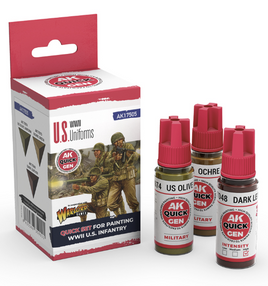 AK Interactive - US WWII Uniforms Quick Gen Set