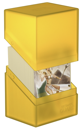 Ultimate Guard - Deck Box - Boulder 80+ Amber