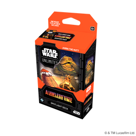 Star Wars Unlimited - Set 7 A Lawless Time Jabba the Hutt Spotlight Deck