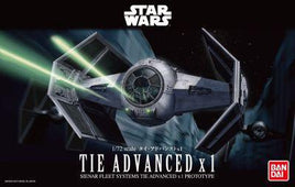 Bandai - Star Wars - TIE Advanced 1/72 Scale Model Kit