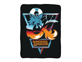 D&D - Fleece Blanket Logo "A Life of Danger" 45"x60"